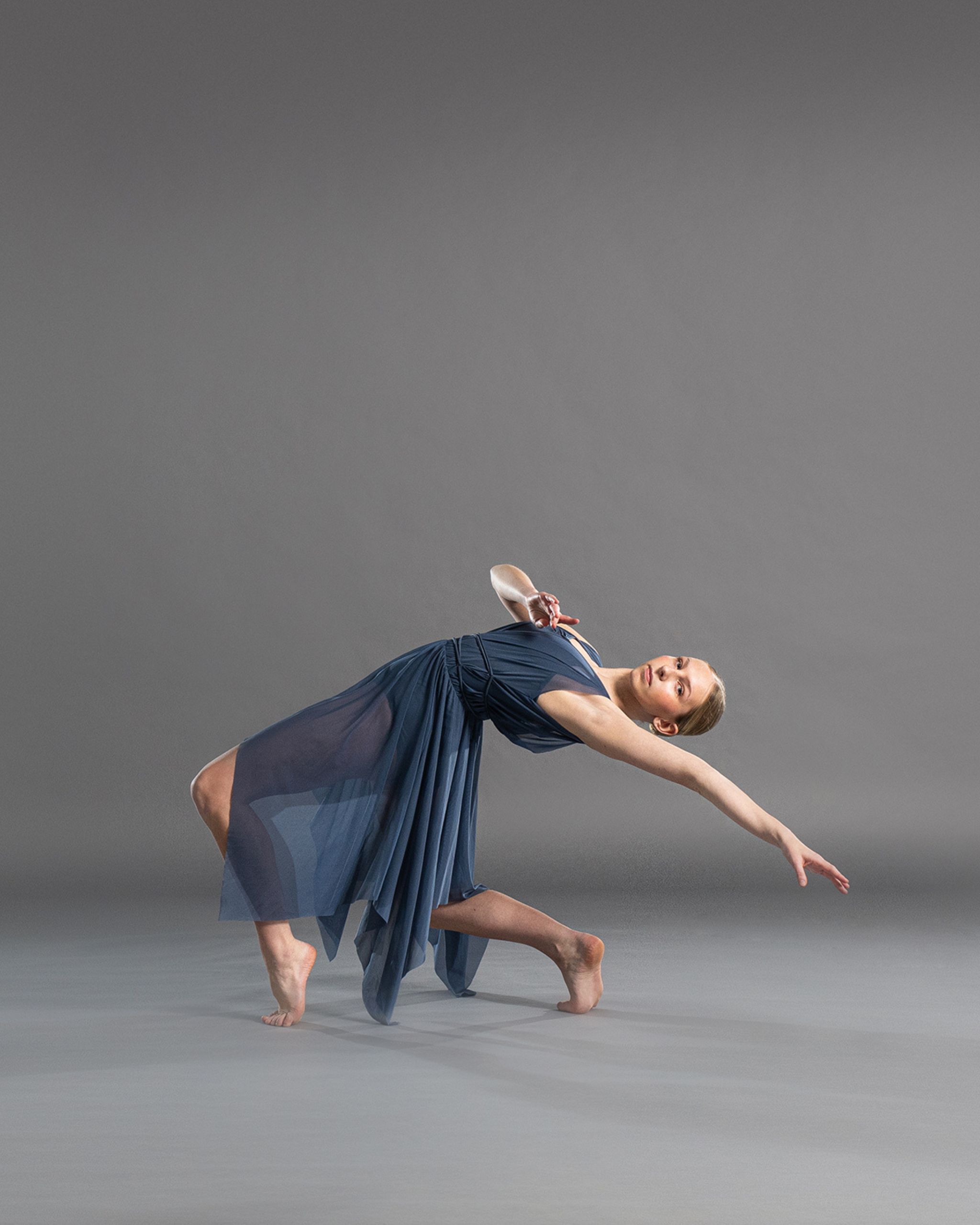 teenager dance student performing in recital at arlington dance